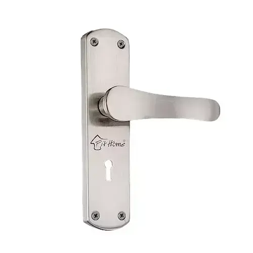ALONE LOCKS Mortice Door Handle Set with Lock 3 Keys 8 inch K.Y. Moto for Bathroom Bedroom Living Room