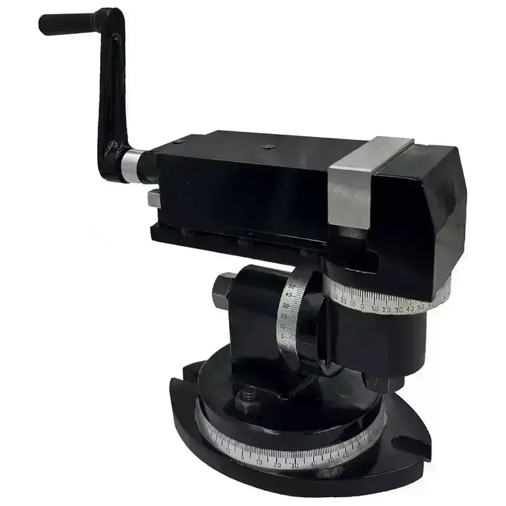 Assorts 3-Way Precision Universal Milling Machine Cast Iron 80 mm for Small to Medium-Sized Workpieces
