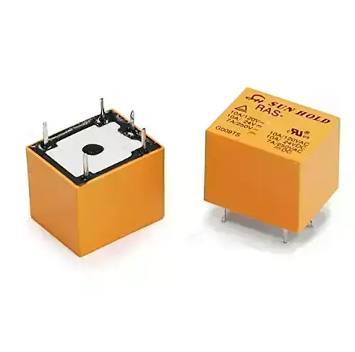 Invento ISC 222-1 Series 12V 15A Sugar Cube PCB Mount Relay