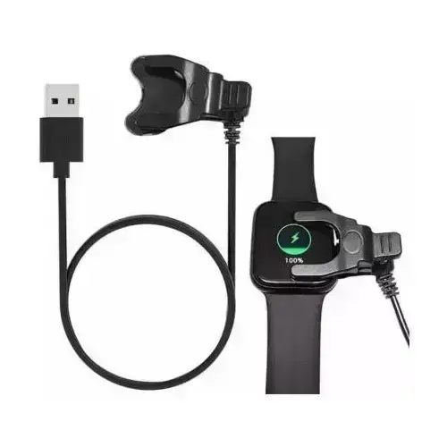 KP Smartwatch 2 Pin Charging Dock USB Cable for MAFAM HW22 Sport Black, syma51