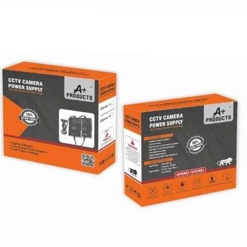 A+ Products 12V/4A 4Ch Metal Cctv Power Supply (Single Output)
