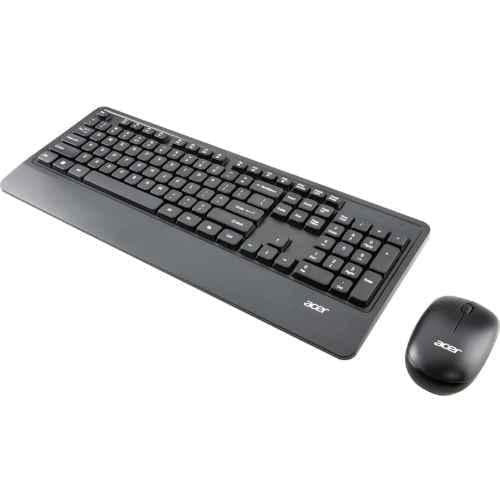 Acer 1600 DPI 2.4 GHz Black Wireless Keyboard & Mouse Combo, ZC.A01SI.2DP
