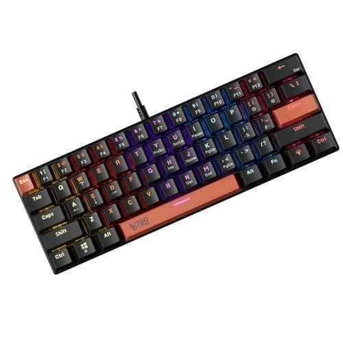 Acer Nitro X 83 Keys Black USB-A Wired Mechanical Gaming Keyboard, ZC.A01SI.3RV
