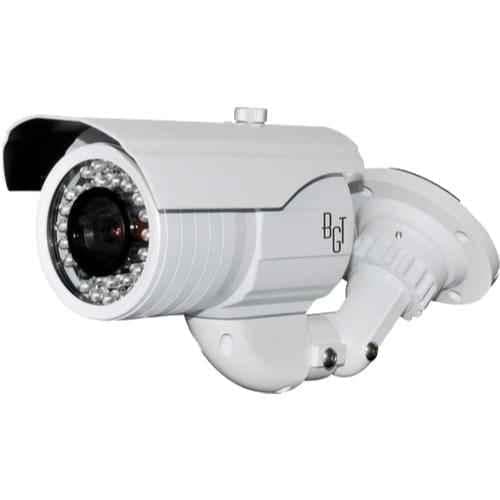 BGT 2.8-12mm White Varifocal Long Distance Analog Bullet Camera, 4041C-TS