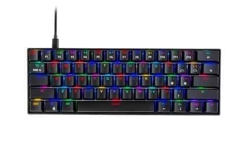 Cosmic Byte Themis 61 Keys USB-A Black Wired Computer Keyboard, CB-GK-21