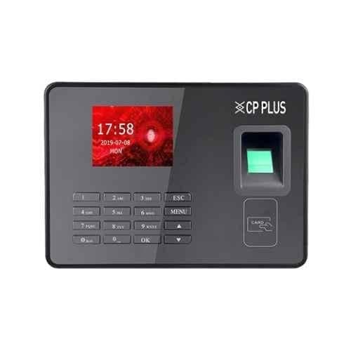 CP Plus Biometric Machine, Fingerprint Recognition, Time & Attendance, 2.8 inch TFT LCD Display for Banks, Airports & Office, CP-VTA-F1043