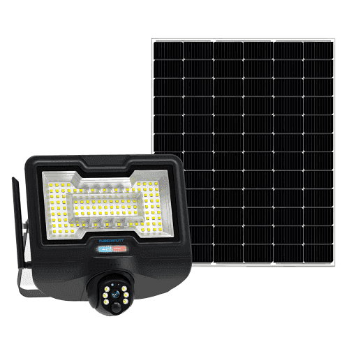 Cybernautt 4MP PTZ 4G Sim Solar Street Light Camera with Motion Detect & Colour Night Vision, X7L