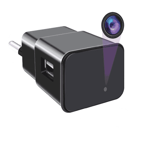 Cybernautt CN430 Hidden CCTV Camera - 1080p Charging Adapter Spy Cam with Night Vision, Motion Detection, Wi-Fi, SD/Cloud Storage, H.265+, Indoor Security Camera