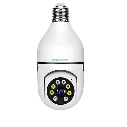 Cybernautt V5B 5MP Full HD Smart WiFi Camera with Motion/Human Detect, Night Vision, Push Alarm, Two Way Audio & Support SD Upto 256GB