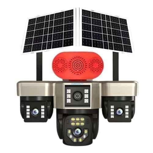 Cybernautt X18G 16MP 4G Solar Outdoor Security Camera with 16000mAh Battery