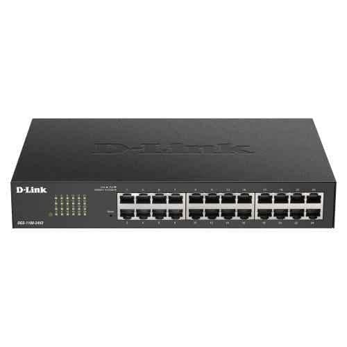 D-Link 24-Ports 10/100/1000Mbps Smart Managed Switch, DGS-1100-24V2