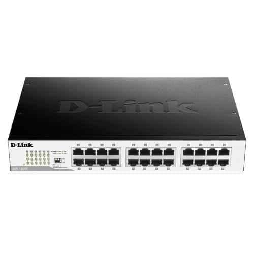 D-Link 24-Ports Gigabit Unmanaged Desktop Switch, DGS-1024D