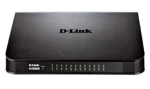 D-Link DES-1024A 24 Ports Unmanaged Switch Router