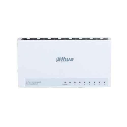 Dahua 8-Port Desktop Fast Ethernet Switch, DH-PFS3008-8ET-L