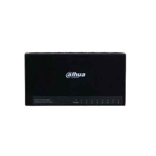 Dahua 8-Port Desktop Gigabit Ethernet Switch, DH-PFS3008-8GT-L