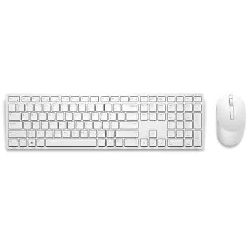 Dell KM5221W Pro Wireless White USB Keyboard & Mouse Combo