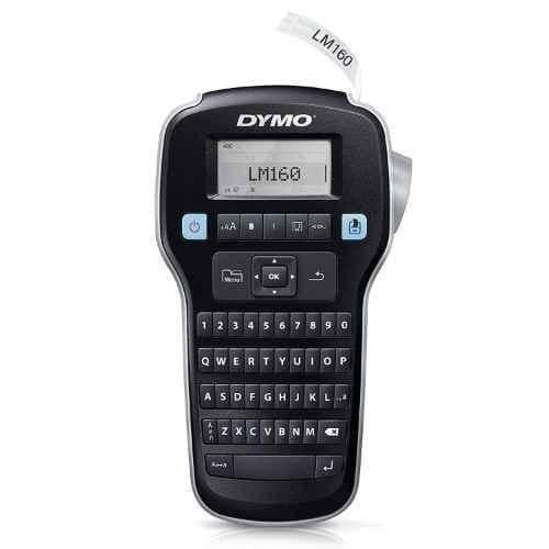 Dymo LabelManager-160 Thermal Label Printer Potable Handheld Label Maker with Qwerty Keyboard and 1 Yeat Warranty
