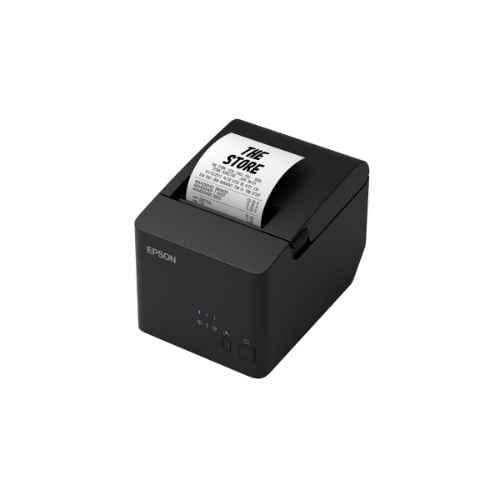 Epson TM-T83III Thermal Receipt Printer, 3 Inch, USB + Serial, 200mm/s, Auto Cutter, POS, Black