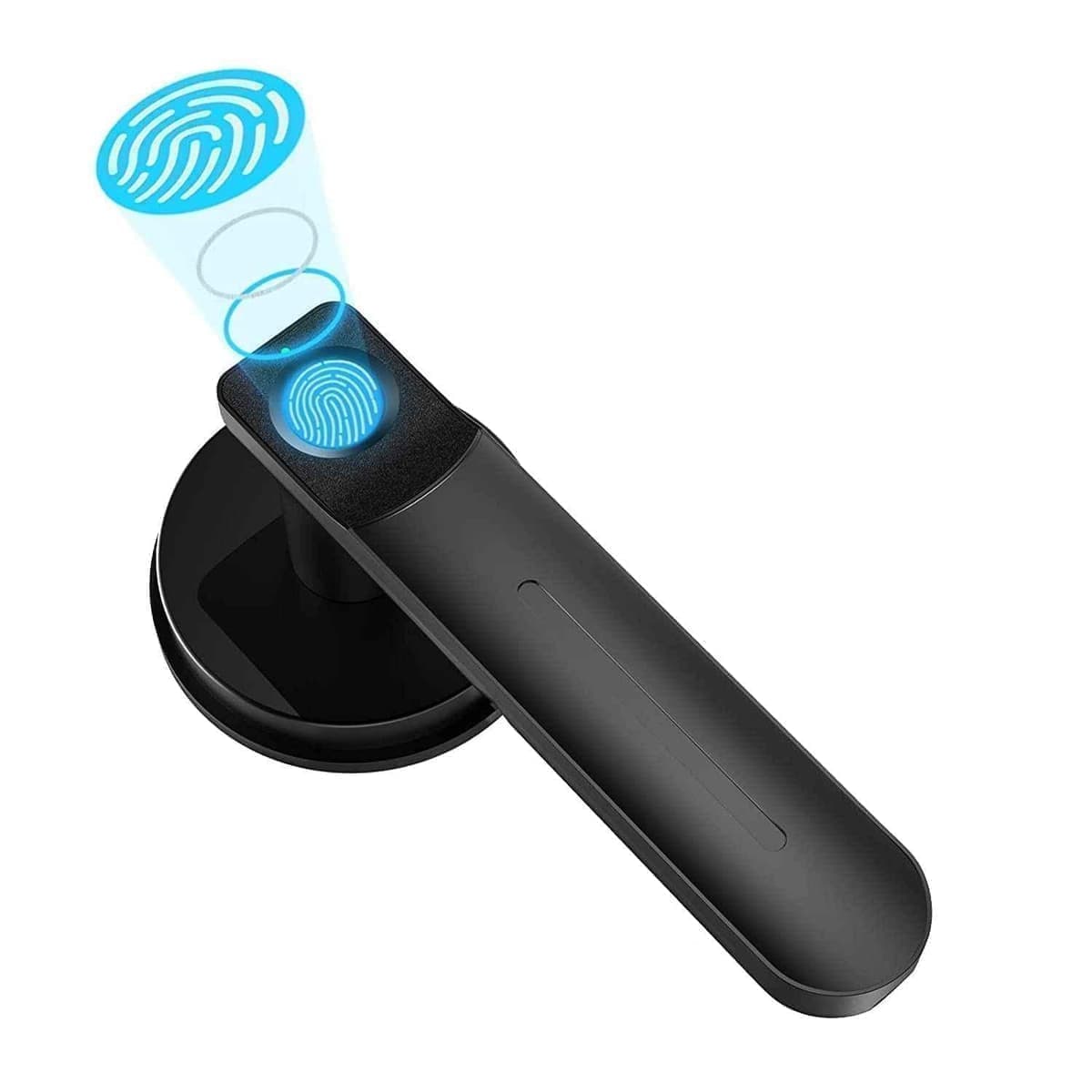 Golens X38 Smart Biometric Fingerprint Black Digital Door Lock with Keyless Entry