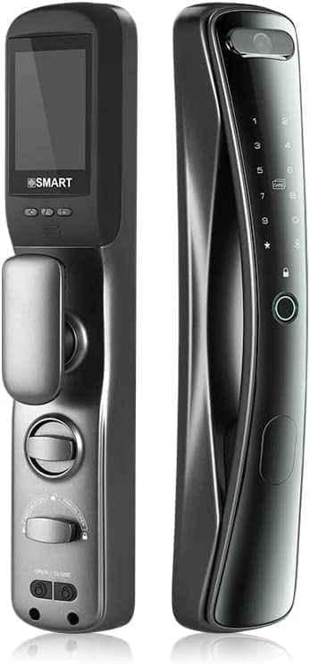 Golens X5 Premium Alloy Steel 8 Ways Access Automatic Grey Smart Digital Door Lock