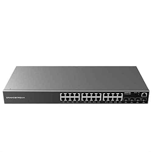 Grandstream 24x GigE & 4x SFP Enterprise Layer 2+ Managed Network Switch, GWN7803