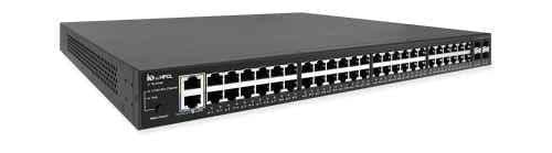HFCL 48 Port PoE+ L2 Managed Ethernet Switch, HSP-IO-48GE4XS-C3PA+