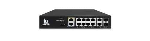 HFCL 8 Port PoE+ L2 Managed Ethernet Switch, HSP-IO-8GE2S-C2PA+