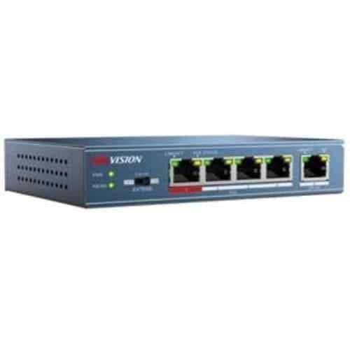 Hikvision 4-Ports 100Mbps Unmanaged Poe Swit Channel