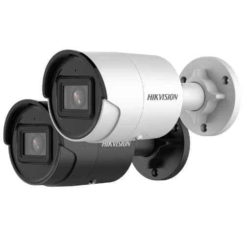 Hikvision 4MP 6mm AcuSense Fixed Network Bullet Camera, DS-2CD2043G2-IU, NVR Enabled