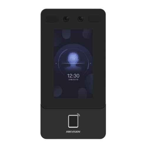 Hikvision DS-K1T342MFWX Time Attendance Machine with 4.3 inch LCD Touch Screen, 2 MP Lens, 1500 Faces, 3000 Cards & 3000 Fingerprints Capacity