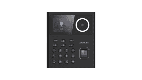 Hikvision Value Series DS-K1T320EFWX-B Face, Fingerprint, Card & Password Attendance Machine, Face Capacity: 500