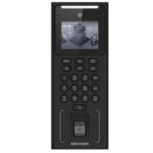 HikvisionDS-K1T321MFWX-B 2.4 inch Value Series Face Access Control Terminal, 2MP Lens, 500 Faces, 3000 Fingerprints & Cards Capacity, M1 Card Reading