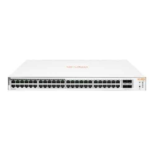 HPE Aruba Instant On 1830 370W 48 Port 48G 24P Class 4 PoE 4SFP Network Switch, JL815A