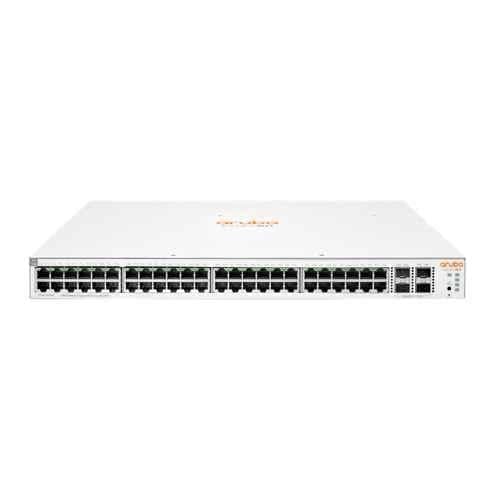 HPE Aruba Instant On 1930 370W 48 Port 48G Class 4 4SFP/SFP+ PoE Network Switch, JL686A