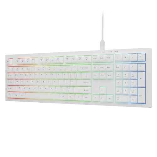 iBall Keyline Qwerty 500 108 Keys White USB-C Wired Keyboard