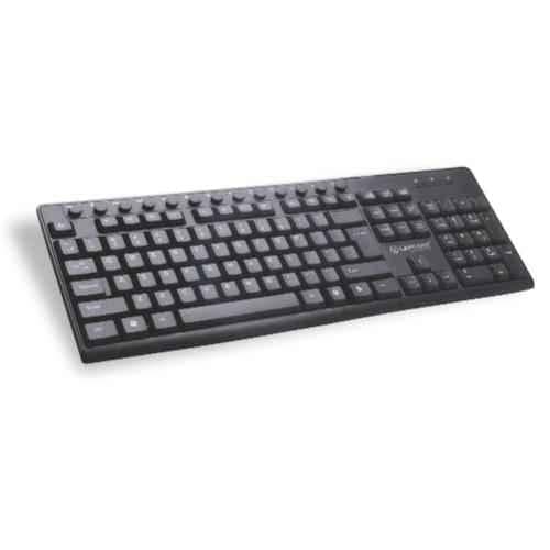 Lapcare 400g Black multimedia Wired Keyboard, LKKBMU6289