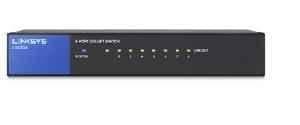 Linksys DESKTOP 8 Gigabit Ethernet 10/100/1000 Ports LGS108 AP