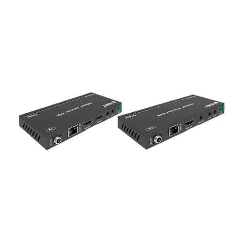 Logic 18Mbps Metal Black Over HDMI HD Base Switching Interface, LG-HE100M-4K