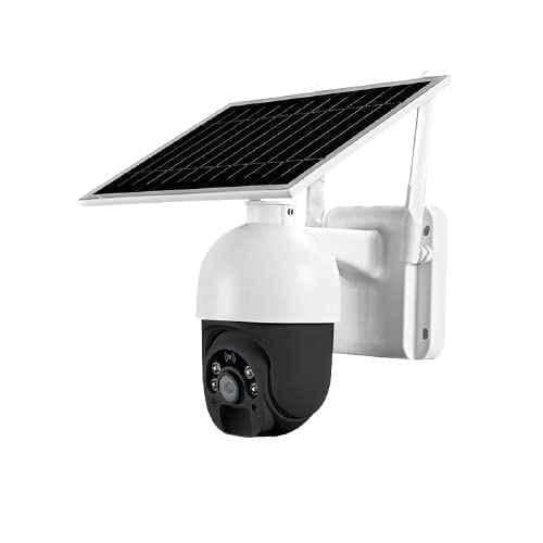 Maizic Smarthome 5MP Solaris Solar PTZ Solar Sim CCTV Camera with 8X Zoom, 2-Way Intercom, Motion Track, Alarm, SD Card Supported & Live View