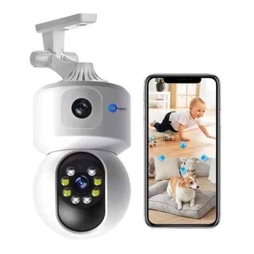 Maizic Smarthome Mini Fox 5MP UHD Wi-Fi Outdoor CCTV Camera for Home with Color Night Vision, MSH-14042025