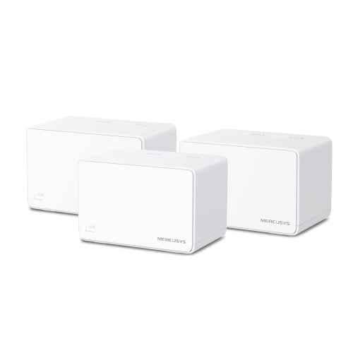 Mercusys 3 Pcs Halo H80X 3000Mbps Whole Home Mesh Wi-Fi 6 System Set, AX3000