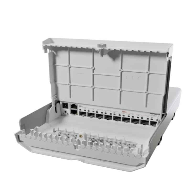 Mikrotik netFiber 9 Outdoor Switch with SFP, SFP+ & Gigabit Ethernet, CRS310-1G-5S-4S+OUT