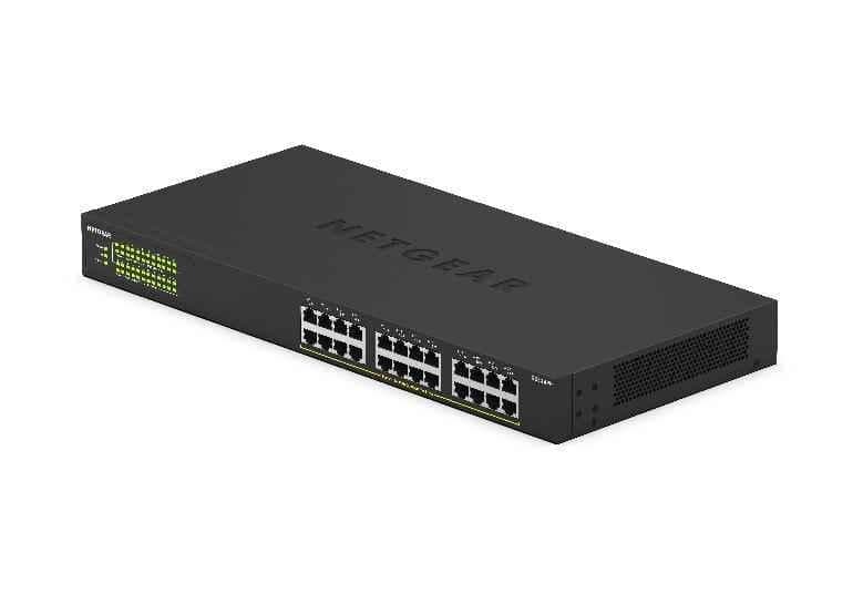 Netgear GS324PP 24 Port 380W Gigabit Ethernet High-Power Unmanaged Network PoE Switch