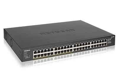 Netgear GS348PP 48 Port 380W Gigabit Ethernet Unmanaged Network PoE Switch