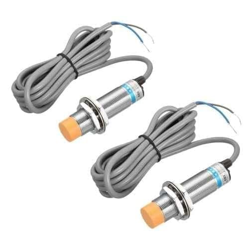 Nutronics M-12 NPN NO 6mm White Inductive Proximity Sensor (Pack of 2)