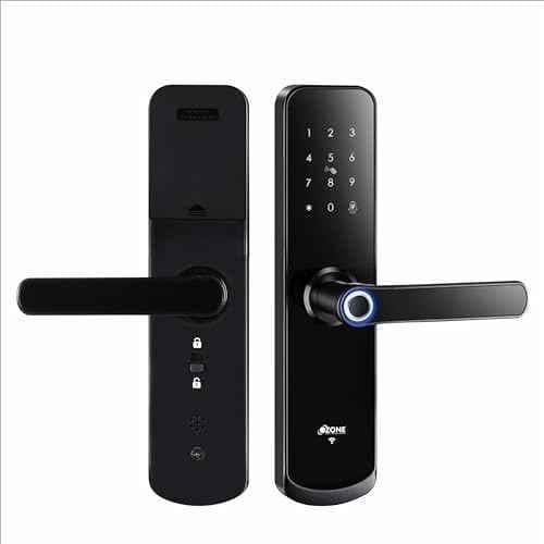 Ozone OZ-FDL-04-Life-BL Std Black Antique Bronze Finish Smart Digital Door Lock