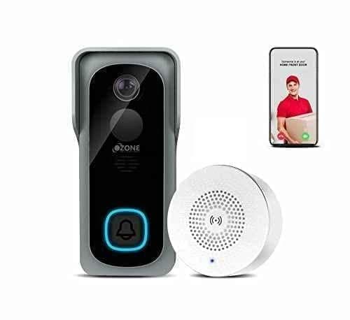 Ozone OZ-LIFE-WDB-01 ABS Smart Indoor Wi-Fi Camera with Alexa & Google Nest