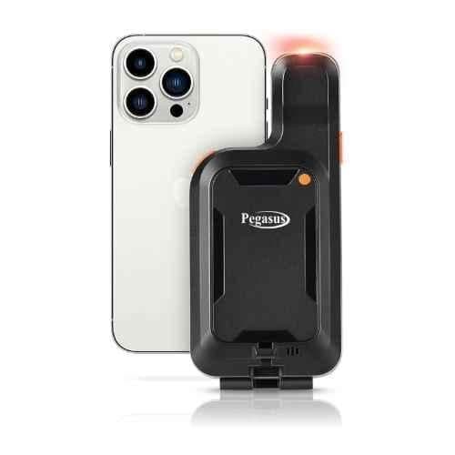 Pegasus 640x480p ABS 2D Portable Mobile Back Clip Barcode Scanner, PS32M