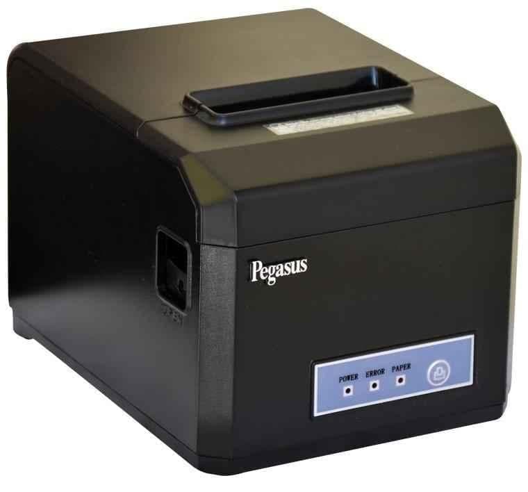 Pegasus PR8021 80mm Ethernet, USB & LAN Receipt Thermal Label Printer with Auto Cutter