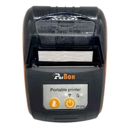 PosBox PT-210 Bluetooth Thermal Receipt Printer 2 Inch Portable Mini Receipt Printer with 1500mAh Rechargable Battery and 1 Year Warranty